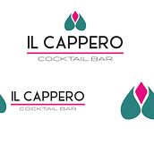 Proposta rebranding Il cappero - cocktail bar. Design, Traditional illustration, Advertising, and Logo Design project by Andrea Lombardo - 03.06.2022