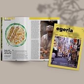 Egeria Magazine. Design, and Editorial Design project by belen_ramref - 03.06.2022