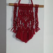 Mi Proyecto del curso: Introducción al tapiz de macramé. Accessor, Design, Arts, Crafts, Fiber Arts, Macramé, and Textile Design project by Paola Sardina Nieto - 03.06.2022