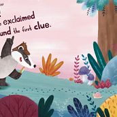 My project in ​​Playful Hand-Lettering for Children’s Book Illustration course . Ilustrație tradițională, Scrisori, Desen, Scriere manuală și Narrativ de Emma Wiklund - 03.06.2022