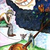 PINOCCHIO. Un proyecto de Ilustración tradicional, Bellas Artes, Pintura, Dibujo a lápiz, Dibujo, Pintura a la acuarela, Ilustración infantil y Narrativa de marina martinez - 06.03.2022
