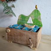 Meu projeto do curso: Autômatos de madeira: dê vida a esculturas com movimento. Character Design, Sculpture, To, Design, Art To, s, and Woodworking project by daiapsantos90 - 03.05.2022