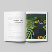 Childrens Book - Shogoku Park. Traditional illustration, and Writing project by Kathrin Mooslechner - 03.06.2022