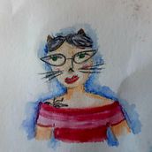 Meu projeto do curso: Técnicas de ilustração para desbloquear sua criatividade. Un progetto di Design, Illustrazione tradizionale, Belle arti, Pittura, Creatività, Creatività con i bambini e Sketchbook di Luciana Padilha - 06.03.2022