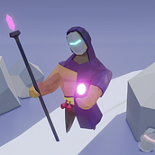 Meu projeto do curso: Modelagem de personagens low poly para videogames. 3D, 3D Modeling, Video Games, 3D Character Design, and Game Design project by Hugo Pedrosa - 03.05.2022
