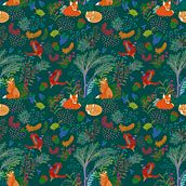My project in Digital Pattern Illustration Inspired by Flora and Fauna course. Traditional illustration, Pattern Design, Drawing, Digital Illustration, and Botanical Illustration project by jula.hu - 03.06.2022