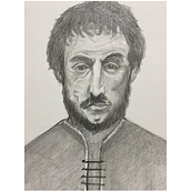 Portrait of a Man (Tintoretto). Un projet de Dessin au cra, on , et Dessin de portrait de Cássio Bergamasco - 06.03.2022