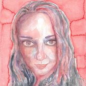 My project in Artistic Portrait with Watercolors course. Fine Arts, Painting, Watercolor Painting, and Portrait Drawing project by Henry Ar - 03.06.2022