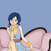 Mi Proyecto del curso: Retrato de personajes femeninos con Procreate. Un proyecto de Ilustración tradicional, Ilustración digital y Dibujo digital de Raúl Emmanuel Rodriguez Flores - 07.03.2022