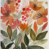 Mój projekt z kursu: Piękno akwarelowych kwiatów: poczuj więź z naturą Ein Projekt aus dem Bereich Traditionelle Illustration, Malerei, Aquarellmalerei und Botanische Illustration von Joanna - 07.03.2022