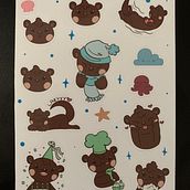 My project for course: Kawaii Illustration: Create Charming Characters - femullets. Traditional illustration, Character Design, Arts, Crafts, Digital Drawing, and Digital Painting project by femullets - 03.06.2022