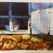 My project for course: The Art of Watercolor: Paint Your Vision of the World. Traditional illustration, Fine Arts, Painting, and Watercolor Painting project by di_bach - 03.07.2022
