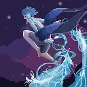 Mi Proyecto del curso: Introducción al diseño de personajes en pixel art. Un progetto di Character design, Videogiochi, Pixel art e Progettazione di videogiochi di Juan Rubiano - 04.03.2022