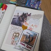 Mi Proyecto del curso:  Bullet journal creativo: planificación y creatividad . Un projet de Illustration traditionnelle, Lettering, Dessin, Lettering manuel , et Gestion et productivité de Milagros Custodio - 07.03.2022
