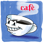 Cafè settimanale. Un proyecto de Ilustración tradicional de Giò Cerrone - 08.03.2022
