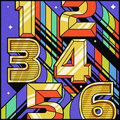 Golden Fresh Numbers. Un progetto di Lettering e Graphic design di Orestes Mora - 19.02.2021