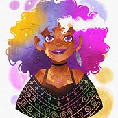 Colorfull. Traditional illustration project by ladyastrogah - 01.09.2022