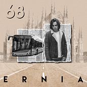 Ernia - 68 (Il mio progetto del corso: Direzione artistica per copertine di dischi). Art Direction, Br, ing, Identit, Graphic Design, Packaging, and Collage project by Andrea Guerra - 03.08.2022