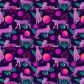 Mon projet du cours : Illustration numérique de motifs inspirés de la faune et la flore. Traditional illustration, Pattern Design, Drawing, Digital Illustration, and Botanical Illustration project by Nadia Rampf - 03.08.2022