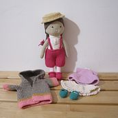 Meu projeto do curso: Amigurumi: design de roupa, cabelo e acessórios. Arts, Crafts, To, Design, Fiber Arts, Crochet, Amigurumi, and Textile Design project by tmcdesigner - 03.08.2022