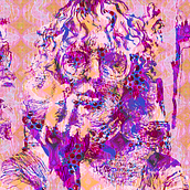 Playful Portrait Illustration with Photoshop. Traditional illustration, and Digital Illustration project by ruhlk_2248 - 03.07.2022