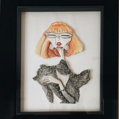 Donna. Traditional illustration project by Ilean Ortiz - 03.08.2022