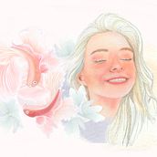 Project from ‘Illustrated Portrait in Watercolour’ 2022. Traditional illustration project by Sarah Cooper - 03.06.2022