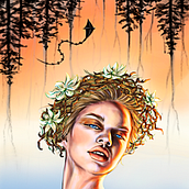 Fantasy Book Cover; Liberna. Those days. Traditional illustration, Digital Illustration, Editorial Illustration, Editorial Design, and Concept Art project by noe - 03.07.2022