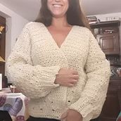Mi Proyecto del curso: Crochet: diseña y teje prendas de estilo romántico. Fashion Design, Fiber Arts, DIY, Crochet, and Textile Design project by mlrapisarda - 03.09.2022