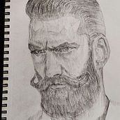 My project for course: Artistic Portrait Drawing: Capture Authentic Expressions. Un progetto di Illustrazione tradizionale, Belle arti, Bozzetti, Disegno a matita, Disegno, Disegno di ritratti, Disegno realistico, Disegno artistico e Disegno anatomico di reillo.alex - 09.03.2022