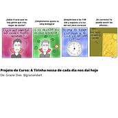 Meu projeto do curso: Humor gráfico: a tirinha nossa de cada dia nos dai hoje. Traditional illustration, Comic, Pencil Drawing, Drawing, and Narrative project by Graziella Soares Batista Dias - 03.09.2022