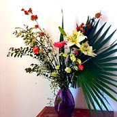 Mon projet du cours : Création et réalisation de compositions florales. Interior Design, L, scape Architecture, Decoration, DIY, Floral, and Plant Design project by anichi - 03.09.2022