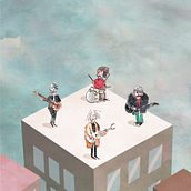 Beatles' last show. Un progetto di Illustrazione tradizionale, Design editoriale, Direzione artistica, Animazione di personaggi, Illustrazione infantile, Illustrazione editoriale e Design di poster  di Nicola Marras - 09.03.2022