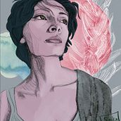 My project for course: Illustrated Portraits with Procreate. Traditional illustration, Vector Illustration, Digital Illustration, and Portrait Drawing project by sumikoc - 03.09.2022