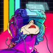 My project for course: Digital Illustration: Geometric Pop Art. Traditional illustration, Vector Illustration, and Digital Illustration project by Derek Carr - 03.09.2022