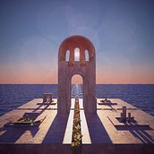 The Art Show That Does Not Exist. 3D, Architecture, and 3D Design project by Alex Moreán - 03.10.2022