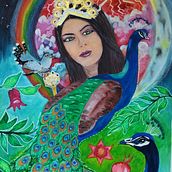 Mein Kursprojekt: Aquarellillustration: Natur und Leben. Painting, Watercolor Painting, and Portrait Drawing project by Ehlert Caroline - 03.10.2022