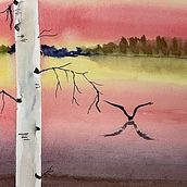 Il mio progetto del corso: Paesaggi ad acquerello ricchi di atmosfera. Un projet de Aquarelle, Beaux Arts , et Peinture de Mariateresa MANARA - 28.02.2022