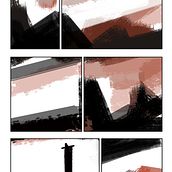 Concept Art Desert Ein Projekt aus dem Bereich Digitale Illustration, Concept Art und Traditionelle Illustration von Ispaide Sombra - 08.03.2022