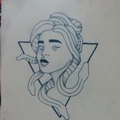 Mi Proyecto del curso: Tatuaje para principiantes. Een project van  Tatoeageontwerp van Maria Alvarez Soriano - 11.03.2022