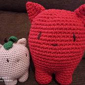 Meu projeto do curso: Amigurumi: criação de personagens com crochê. Arts, Crafts, To, Design, Fiber Arts, Crochet, Amigurumi, and Textile Design project by carina_abc - 03.11.2022