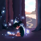 My project for course: Fantastical Illustrations with Procreate. Traditional illustration, Digital Illustration, and Digital Drawing project by Stephanie Norman - 03.11.2022