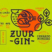 Zuur Gin • Identidade e Embalagem. Design, Traditional illustration, Packaging, Br, ing & Identit project by zumberto - 03.12.2022