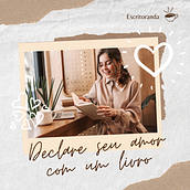 Livros: uma declaração de amor. Advertising, Marketing, Cop, writing, Creativit, Content Writing, and Writing project by veronicaepm77 - 03.10.2022