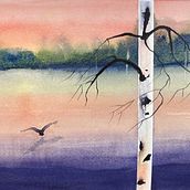 A New Day. Fine Arts, Painting, and Watercolor Painting project by Connie Shepherd - 03.12.2022