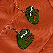 brincos “pepe, o sapo triste (e feliz)” . % Luísa Pato tarafından hazırlanan Yaratıcılık, Sanat ve El Sanatları, Güzel sanatlar, Ve Aksesuar Tasarımı projesi - 01.23.2022