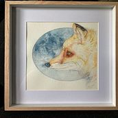 My project for course: Expressive Animal Portraits in Watercolor. Traditional illustration, Watercolor Painting, Realistic Drawing, and Naturalistic Illustration project by Mia Scott - 03.10.2022