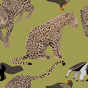 Meu projeto do curso: Design de estampa para superfície têxtil com Photoshop. Traditional illustration, Costume Design, Pattern Design, Fashion Design, and Digital Illustration project by Mariana Frasson - 03.13.2022