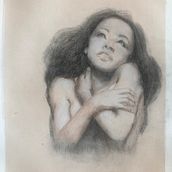 Mi Proyecto del curso: Dibujo de retrato clásico: el método del Renacimiento. Un progetto di Disegno di ritratti di Mare Tesan - 04.03.2022