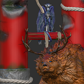 Il mio progetto del corso: Design di creature 3D esclusivamente con ZBrush . Un progetto di Modellazione 3D di adamodanilo90 - 12.03.2022
